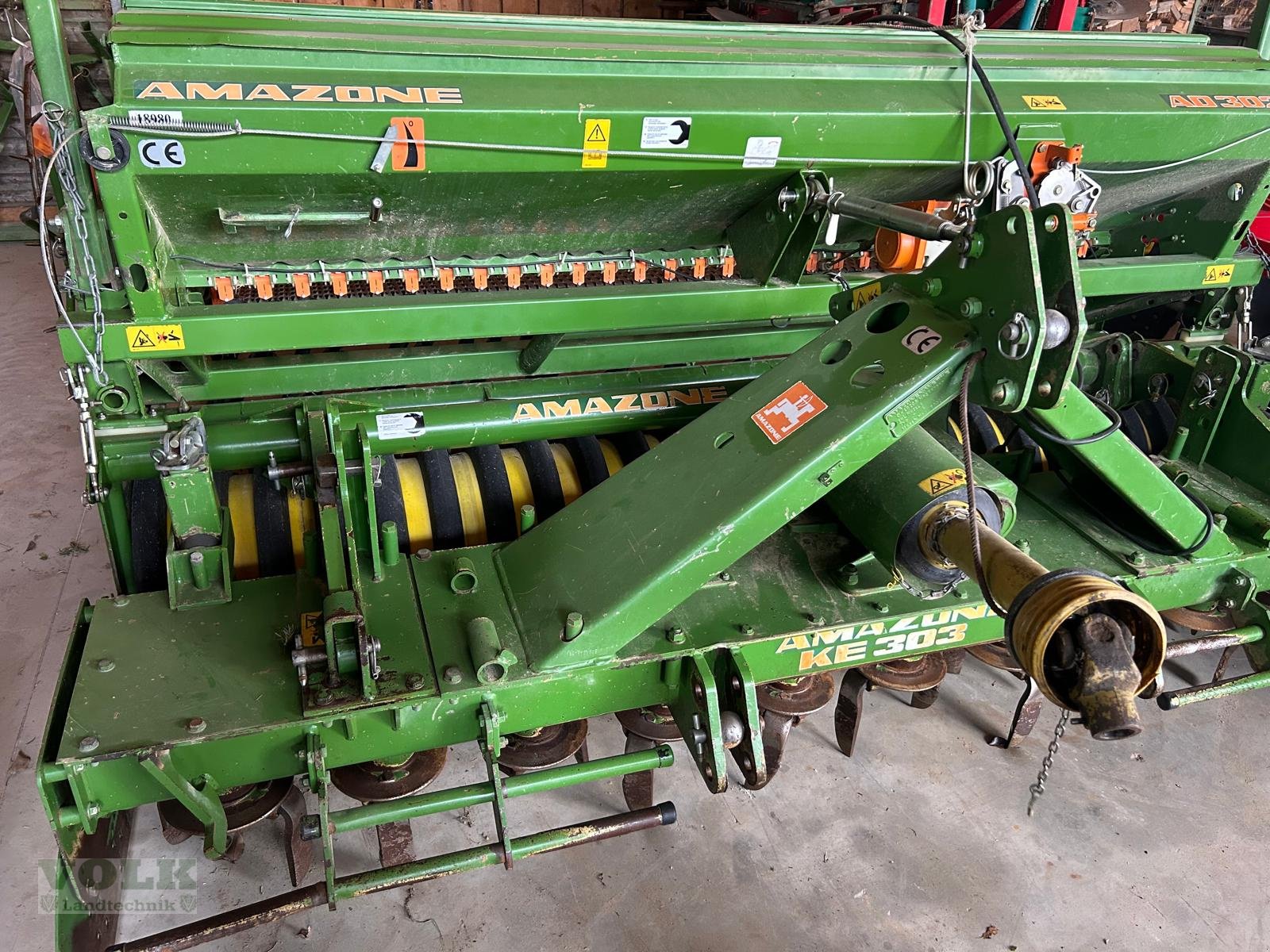 Drillmaschinenkombination del tipo Amazone KE 303 + AD 302, Gebrauchtmaschine en Friedberg-Derching (Imagen 3)