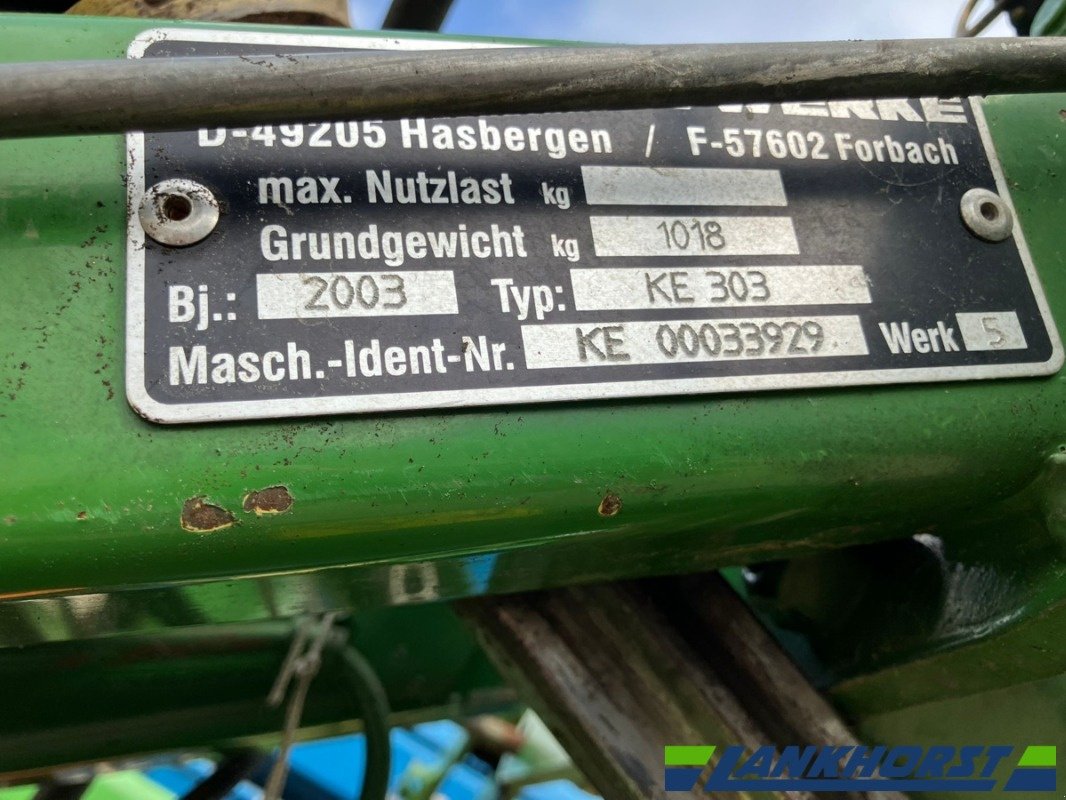 Drillmaschinenkombination typu Amazone KE 303 / RABE ME 300, Gebrauchtmaschine v Emsbüren (Obrázek 15)