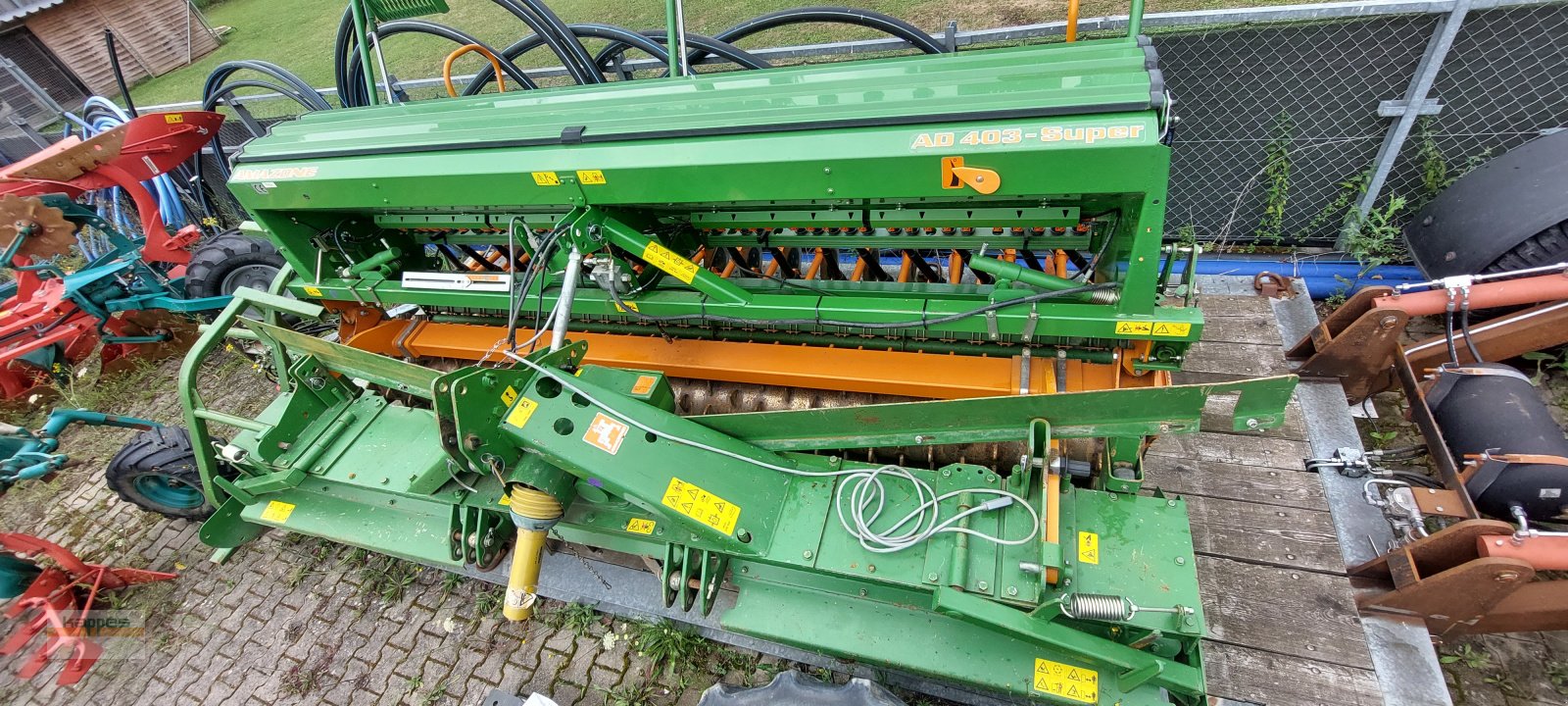 Drillmaschinenkombination typu Amazone KE 403 + AD 403, Gebrauchtmaschine v Niederstetten (Obrázek 1)