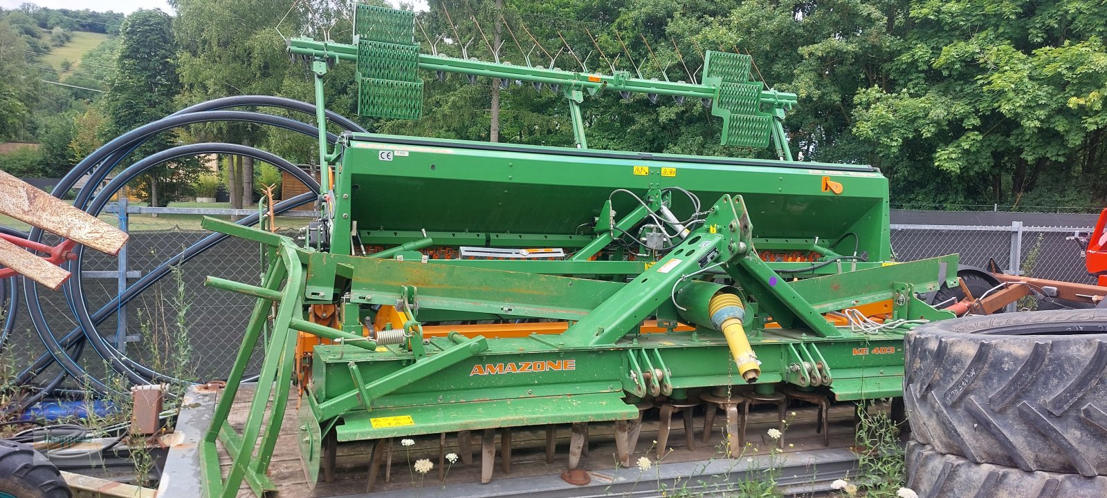 Drillmaschinenkombination typu Amazone KE 403 + AD 403, Gebrauchtmaschine v Niederstetten (Obrázek 2)