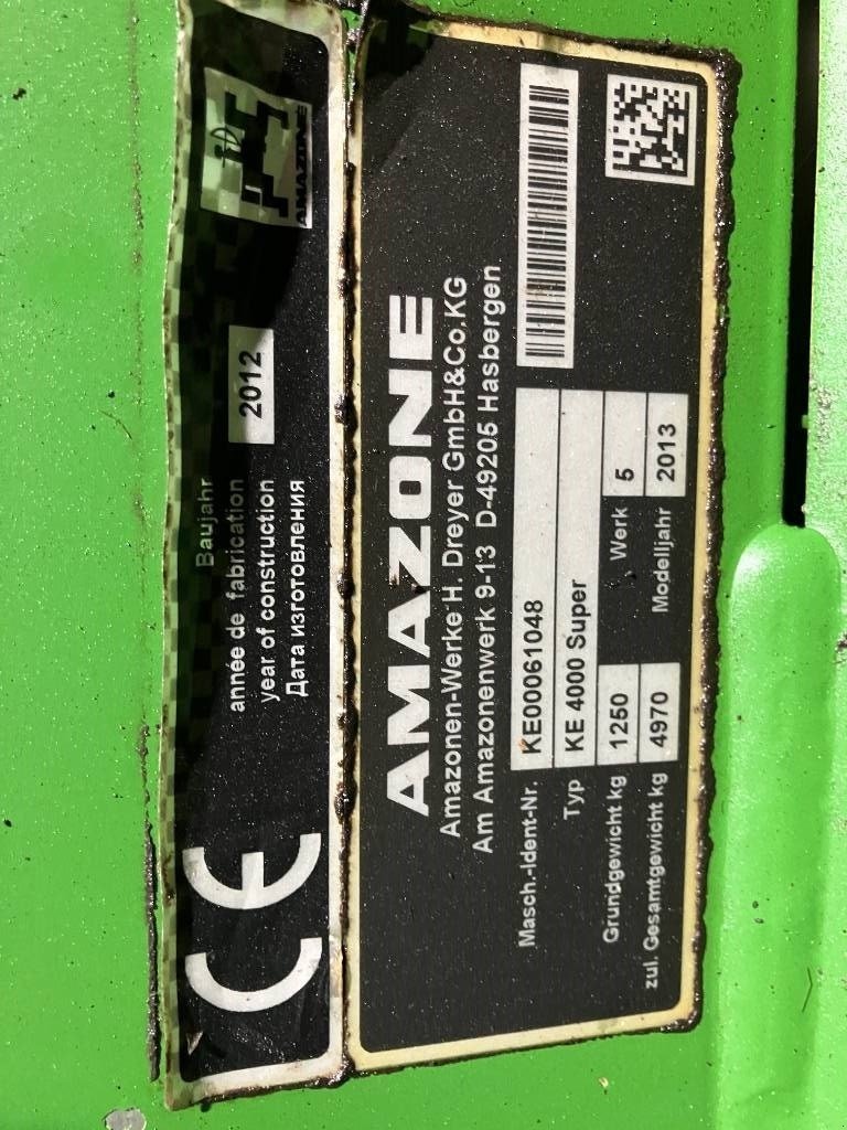 Drillmaschinenkombination of the type Amazone KE/AD 4000 Super, Gebrauchtmaschine in Hinnerup (Picture 15)