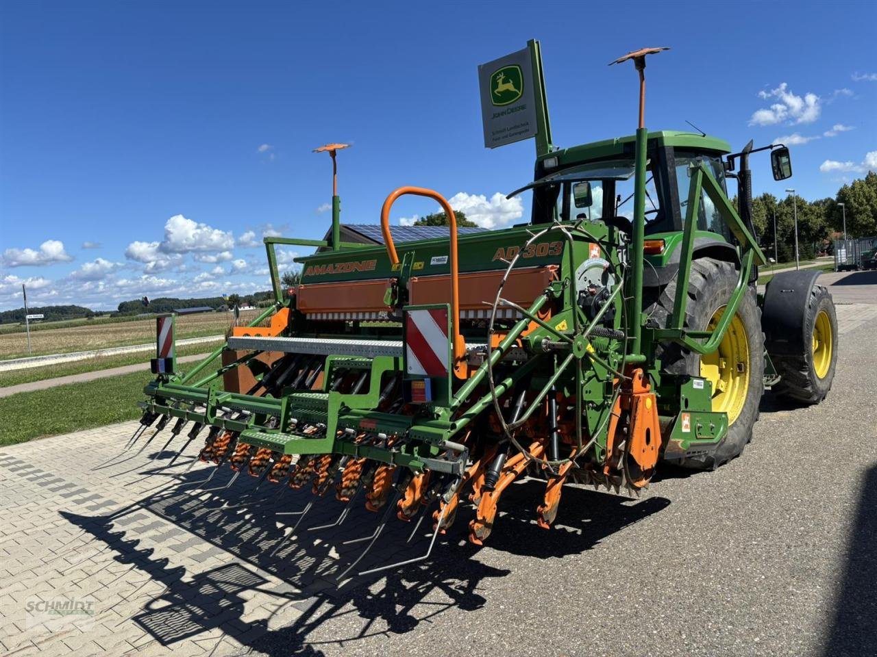 Drillmaschinenkombination del tipo Amazone KE303 + AD303 Special, Gebrauchtmaschine In Herbrechtingen (Immagine 5)