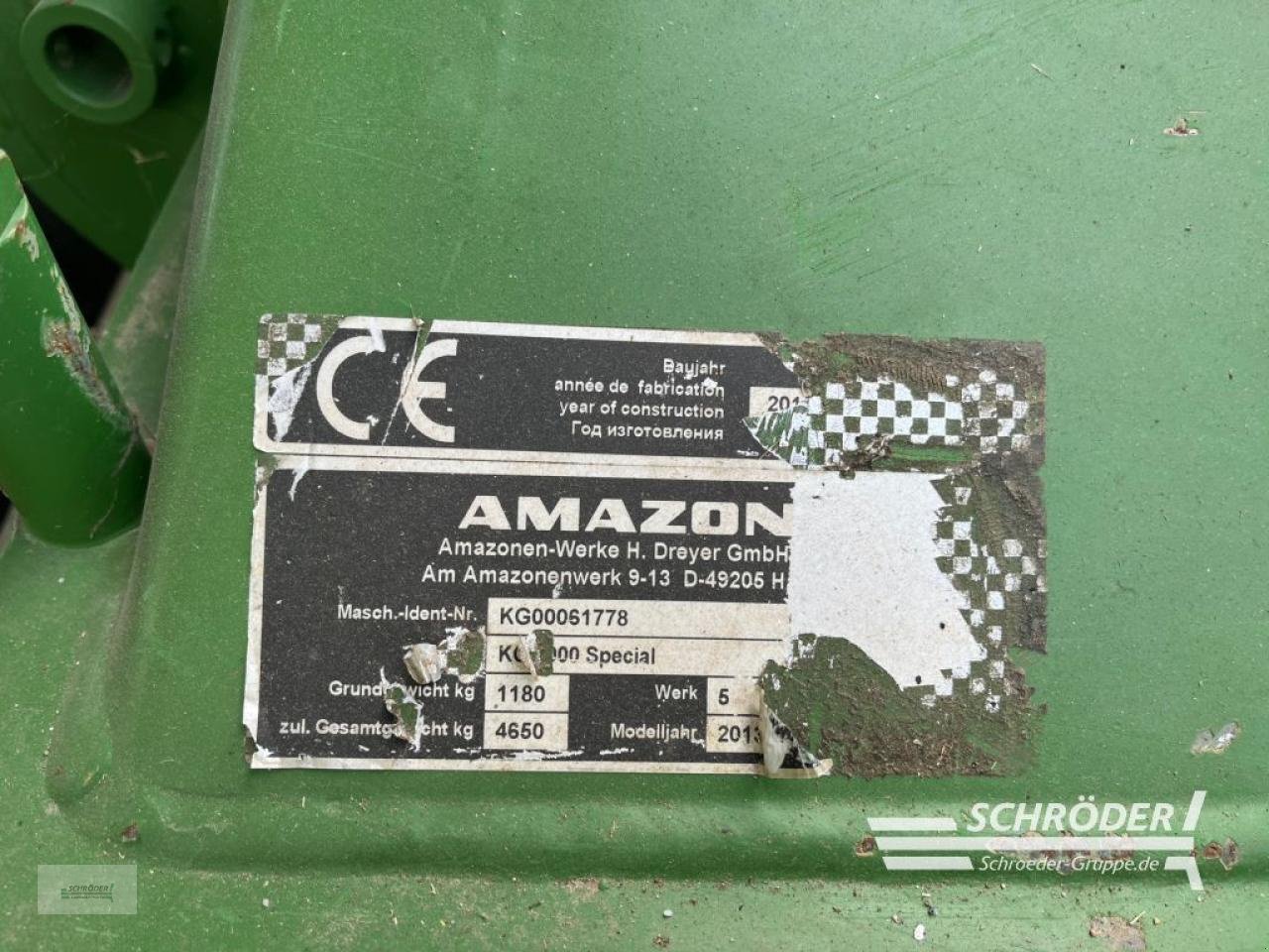 Drillmaschinenkombination tip Amazone KG 3000 SPECIAL / AD-P 303 SUPER, Gebrauchtmaschine in Jade OT Schweiburg (Poză 14)