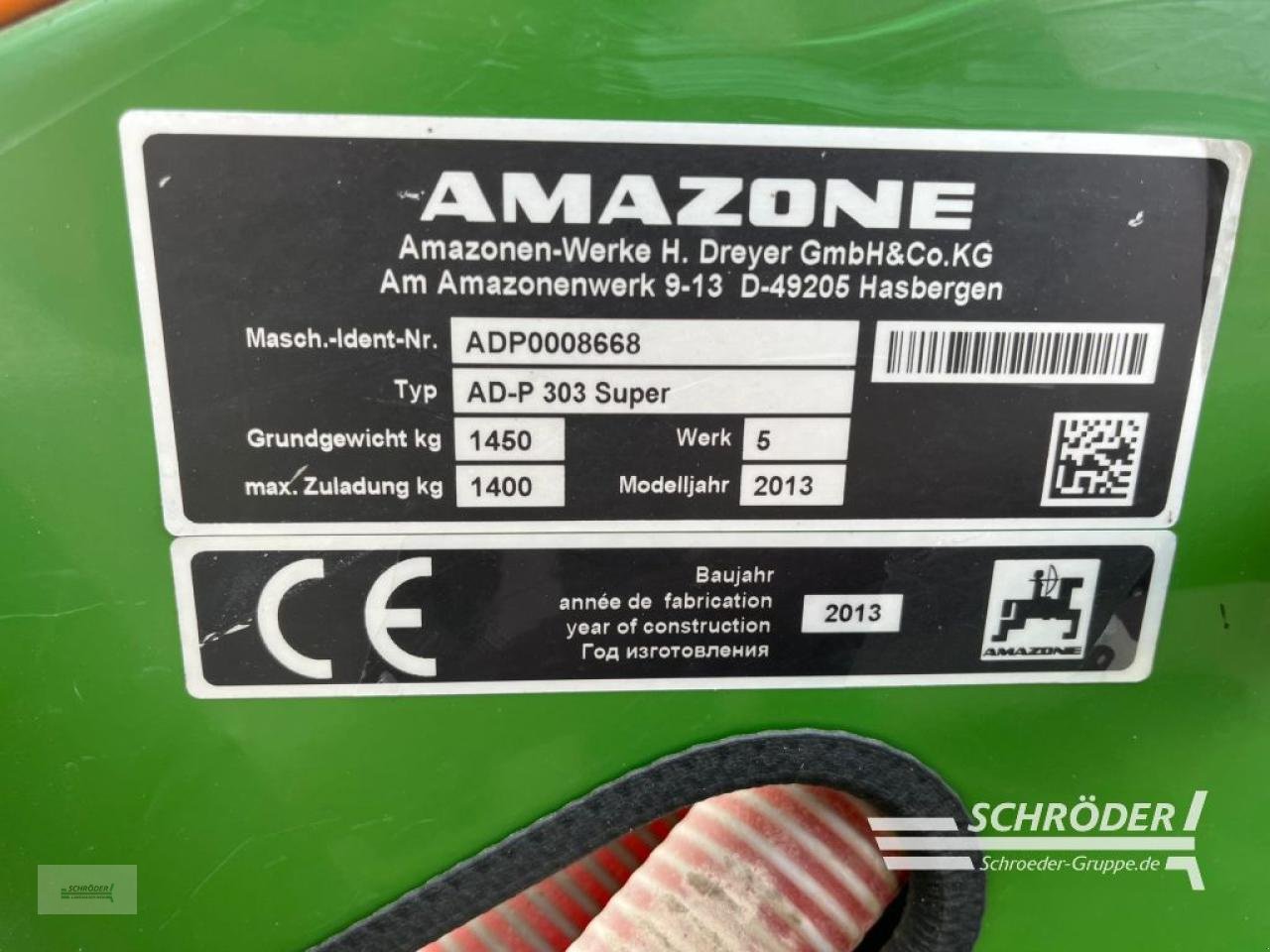 Drillmaschinenkombination tip Amazone KG 3000 SPECIAL / AD-P 303 SUPER, Gebrauchtmaschine in Jade OT Schweiburg (Poză 15)