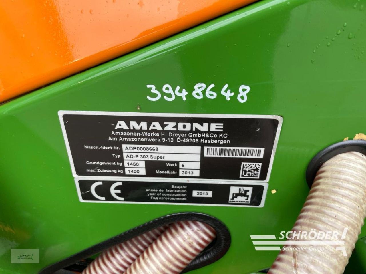 Drillmaschinenkombination vrste Amazone KG 3000 SPECIAL / AD-P 303 SUPER, Gebrauchtmaschine v Wildeshausen (Slika 23)