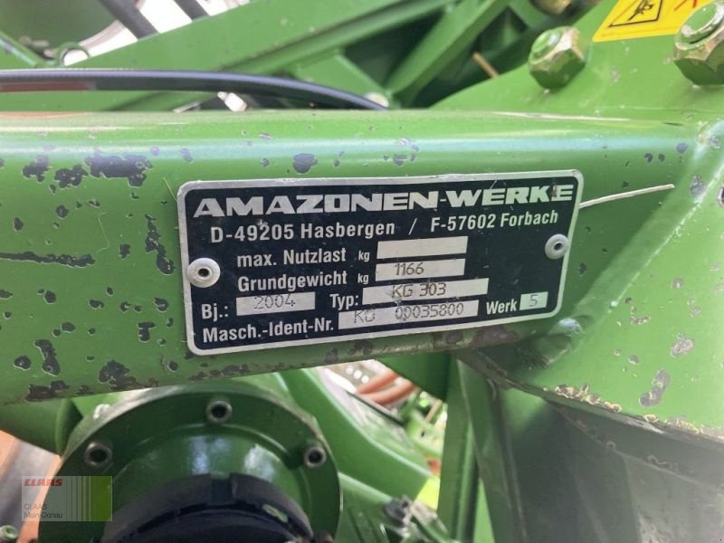 Drillmaschinenkombination des Typs Amazone KG 303 UND ADP 303 SPECIAL, Gebrauchtmaschine in Vohburg (Bild 11)