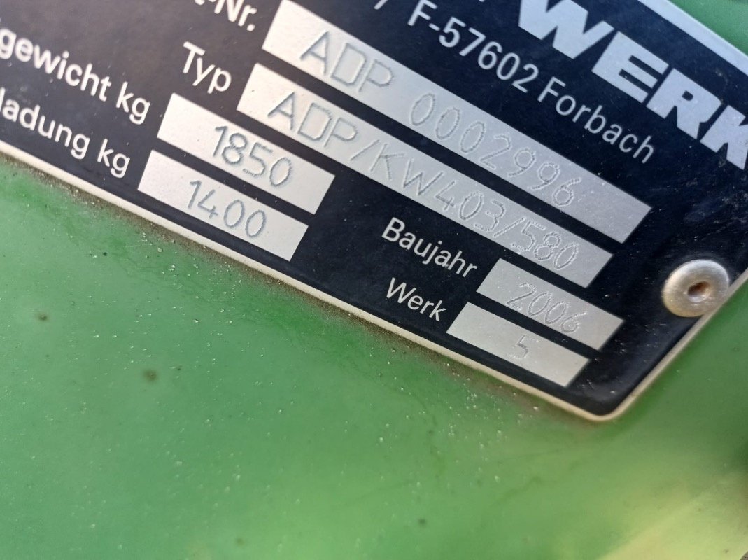 Drillmaschinenkombination des Typs Amazone KG 403 + ADP/KW 403, Gebrauchtmaschine in Liebenwalde (Bild 2)