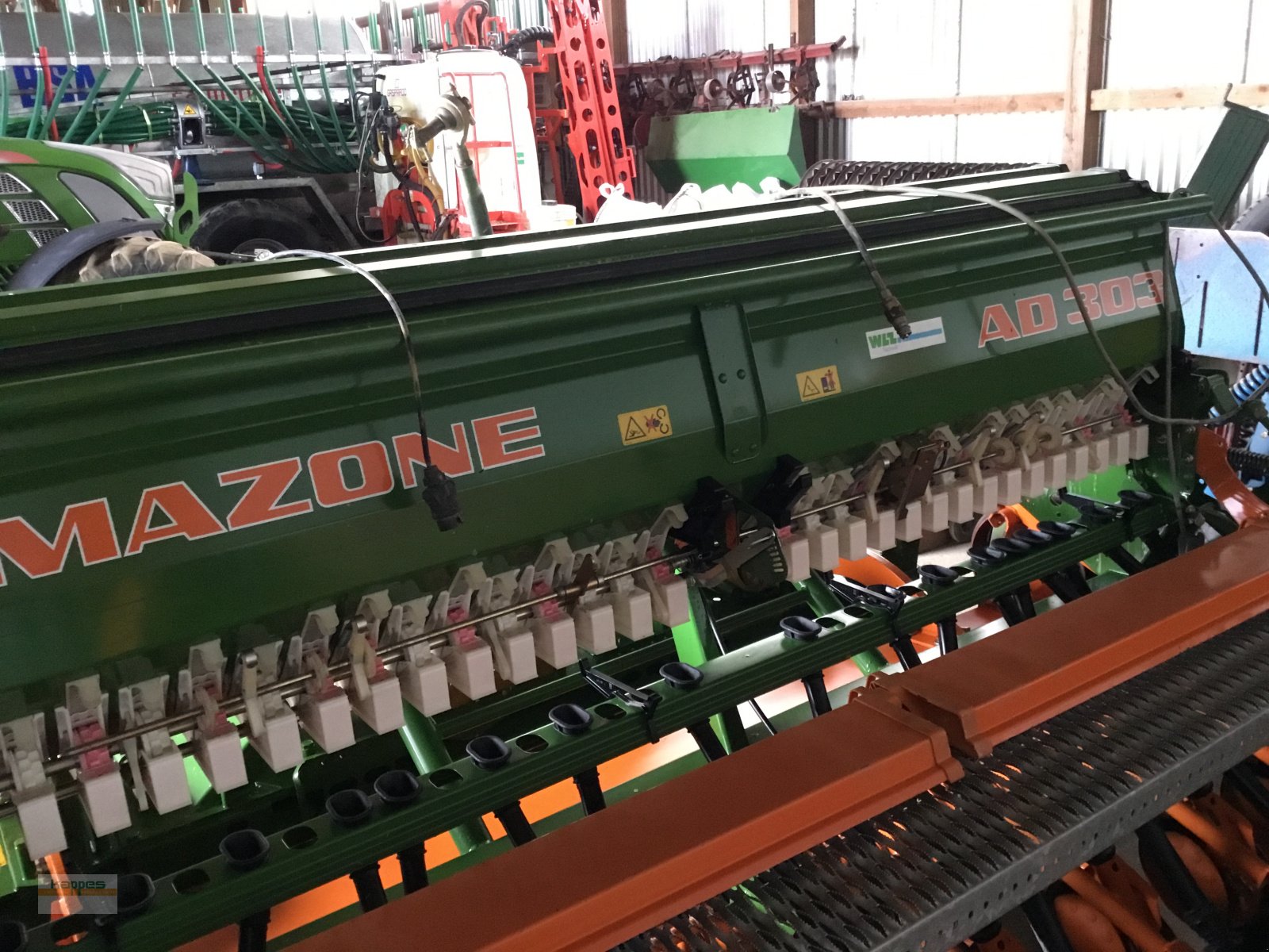 Drillmaschinenkombination des Typs Amazone KG303 +AD303, Gebrauchtmaschine in Niederstetten (Bild 3)