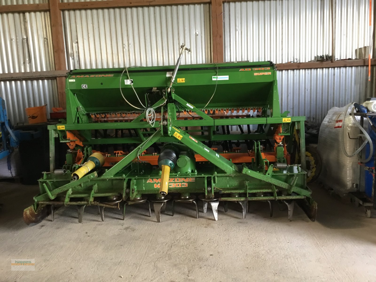 Drillmaschinenkombination des Typs Amazone KG303 +AD303, Gebrauchtmaschine in Niederstetten (Bild 6)