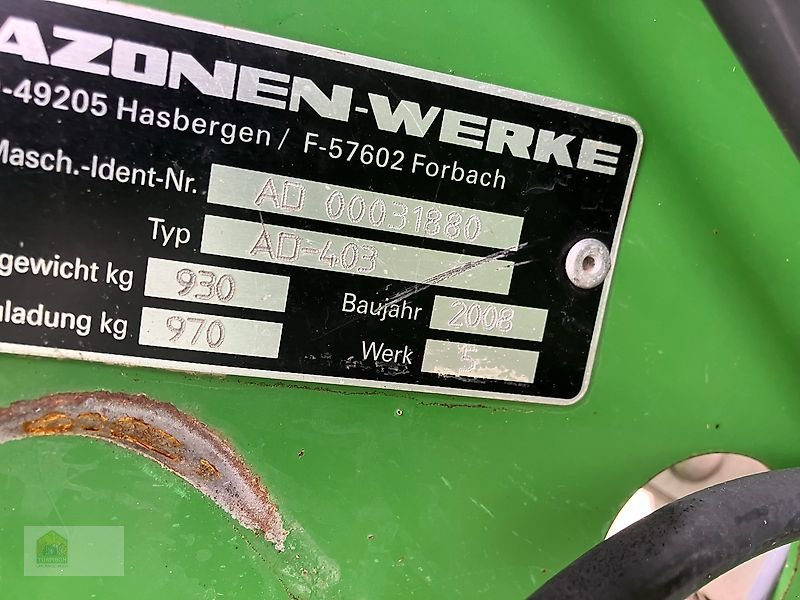 Drillmaschinenkombination typu Amazone KG4000 Special + KW402/580 + AD403, Gebrauchtmaschine v Salsitz (Obrázek 20)