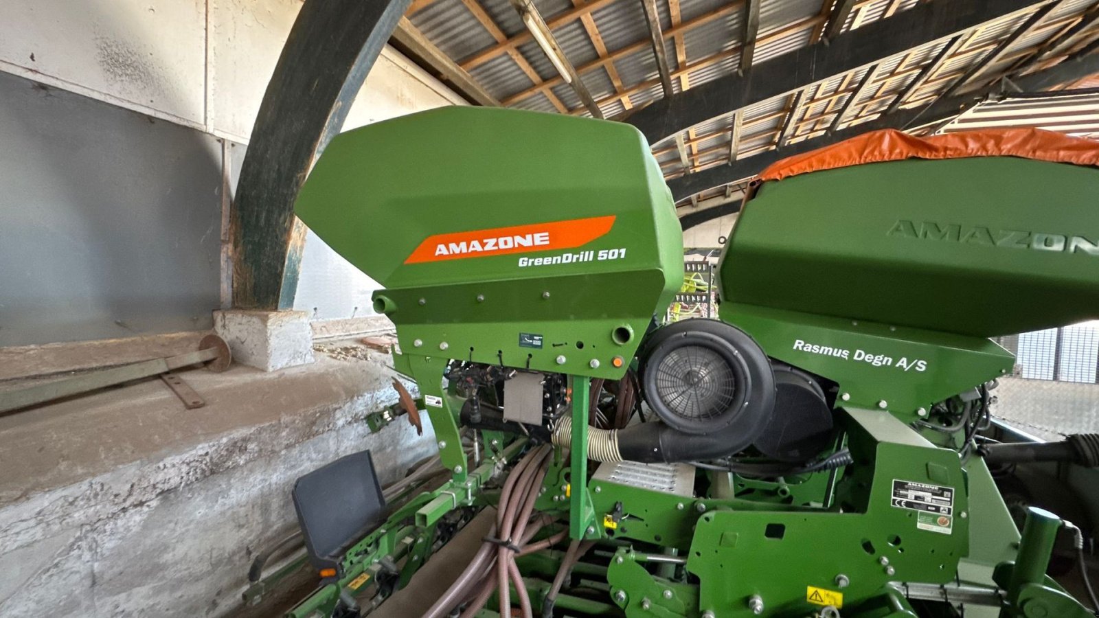 Drillmaschinenkombination tip Amazone KG4001Super/Cataya4000Super KG 4001 Super, Gebrauchtmaschine in Nykøbing Falster (Poză 3)