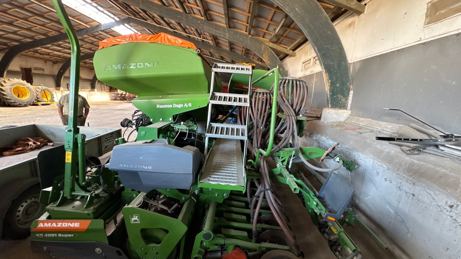 Drillmaschinenkombination tip Amazone KG4001Super/Cataya4000Super KG 4001 Super, Gebrauchtmaschine in Nykøbing Falster (Poză 8)