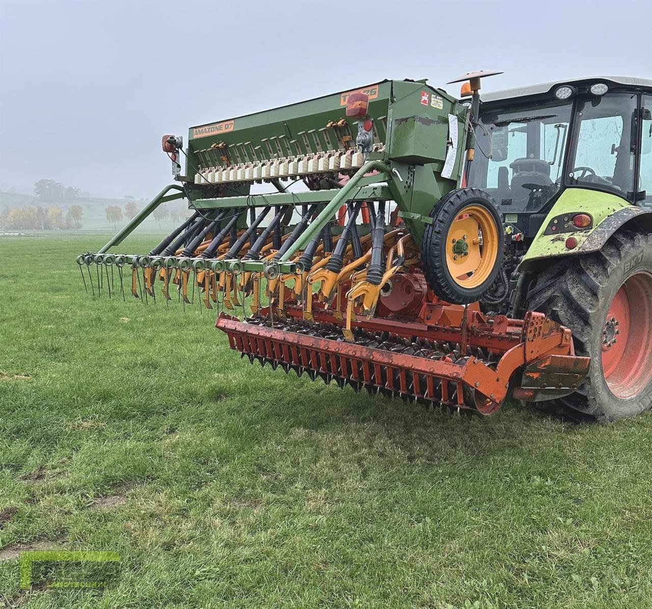 Drillmaschinenkombination del tipo Amazone Typ 25 Standard + Kuhn HR 2501M, Gebrauchtmaschine en Homberg/Ohm - Maulbach (Imagen 1)