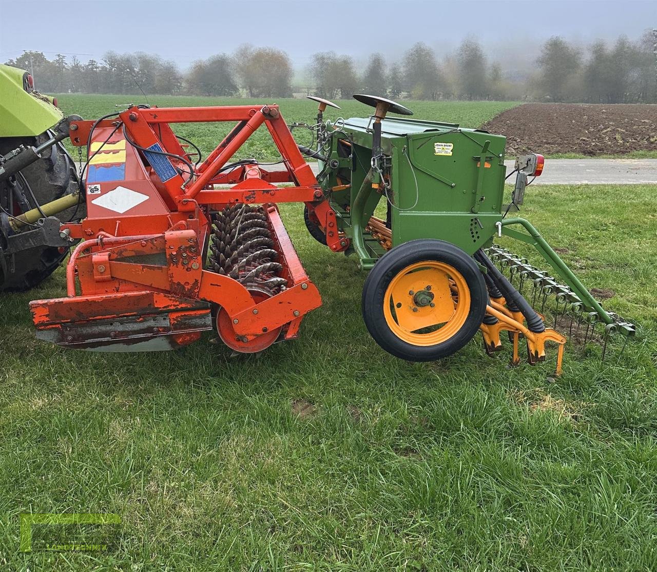 Drillmaschinenkombination del tipo Amazone Typ 25 Standard + Kuhn HR 2501M, Gebrauchtmaschine en Homberg/Ohm - Maulbach (Imagen 12)