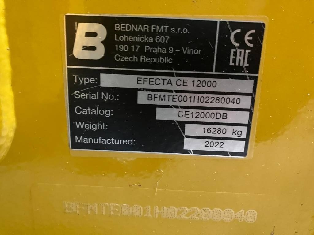 Drillmaschinenkombination typu Bednar Efecta CE 12000 DB, Gebrauchtmaschine v Brønderslev (Obrázek 11)