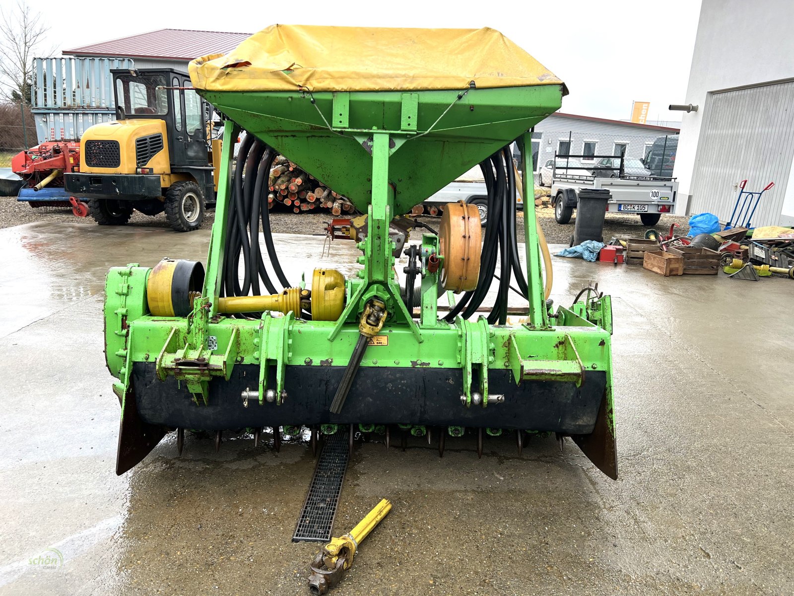 Drillmaschinenkombination des Typs Deutz-Fahr Z2100 Zinken-Rotoregge mit pneumatischer Sämaschine, Gebrauchtmaschine in Burgrieden (Bild 9)