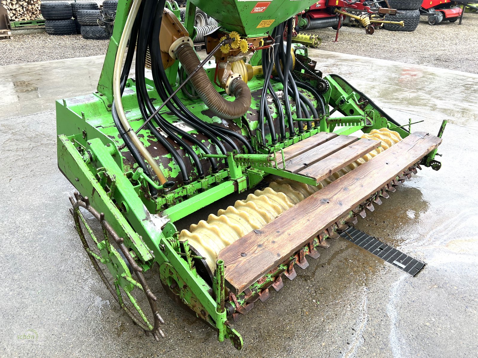 Drillmaschinenkombination des Typs Deutz-Fahr Z2100 Zinken-Rotoregge mit pneumatischer Sämaschine, Gebrauchtmaschine in Burgrieden (Bild 21)