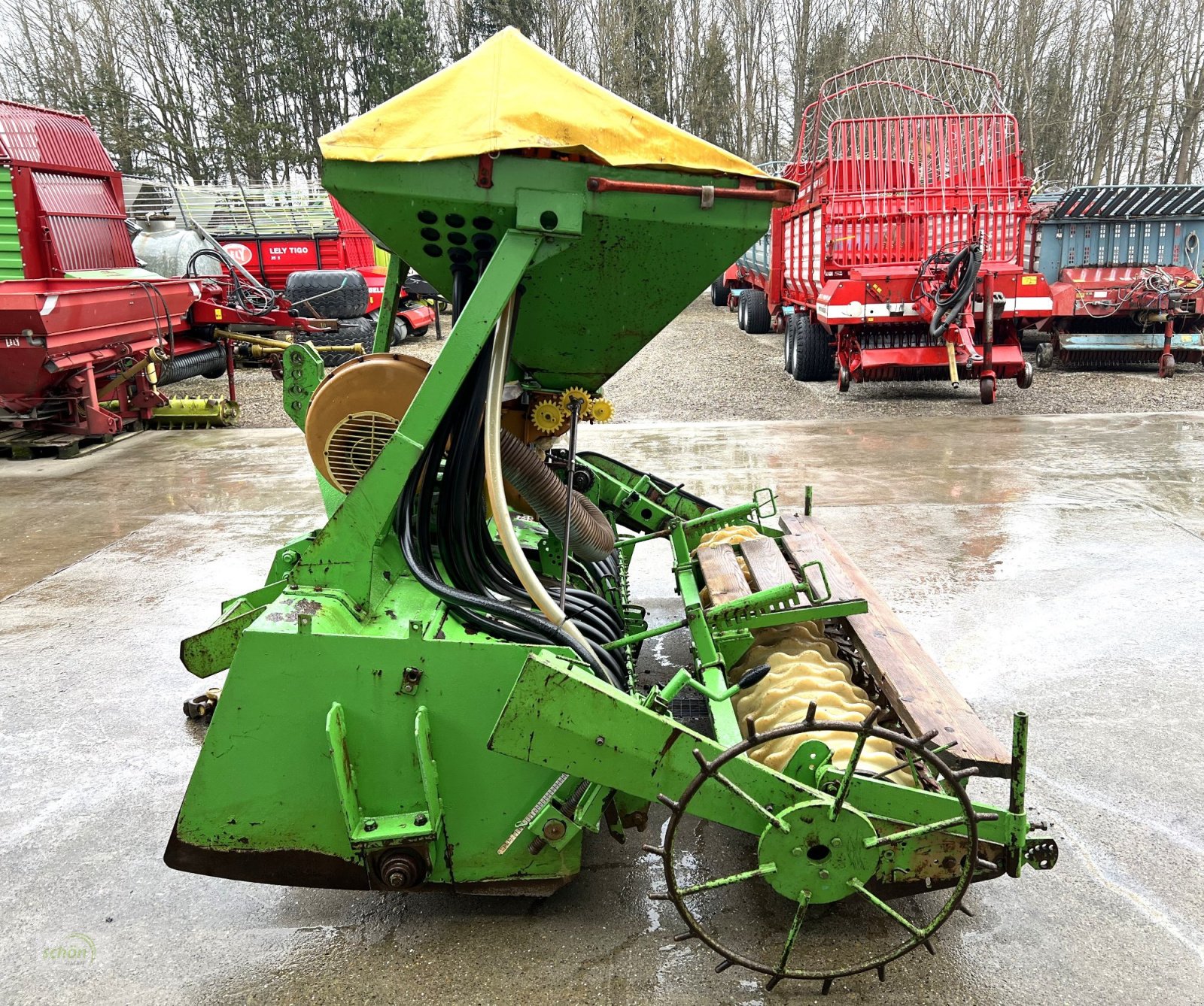 Drillmaschinenkombination del tipo Deutz-Fahr Z2100 Zinken-Rotoregge mit pneumatischer Sämaschine, Gebrauchtmaschine en Burgrieden (Imagen 2)