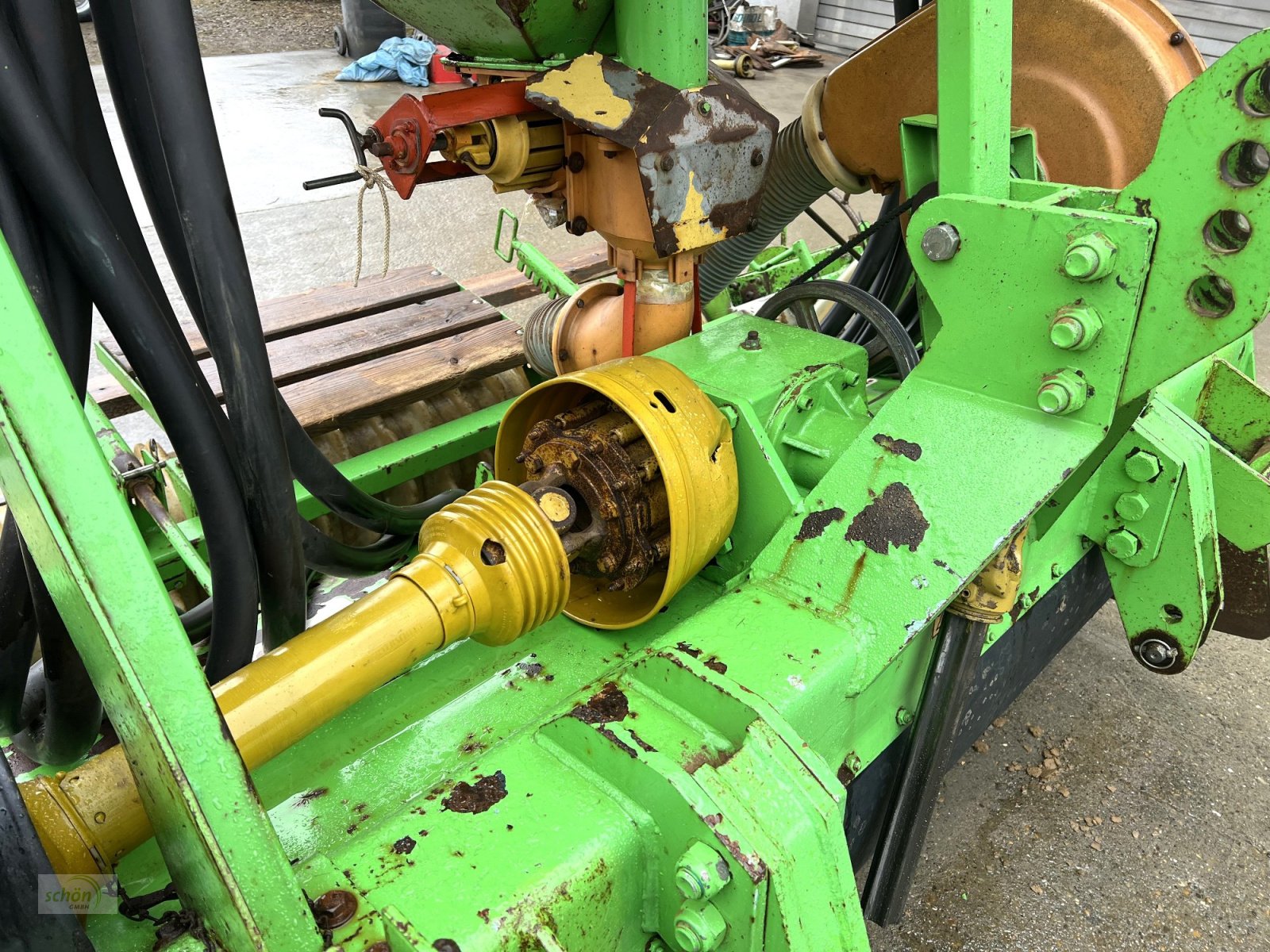 Drillmaschinenkombination del tipo Deutz-Fahr Z2100 Zinken-Rotoregge mit pneumatischer Sämaschine, Gebrauchtmaschine en Burgrieden (Imagen 15)