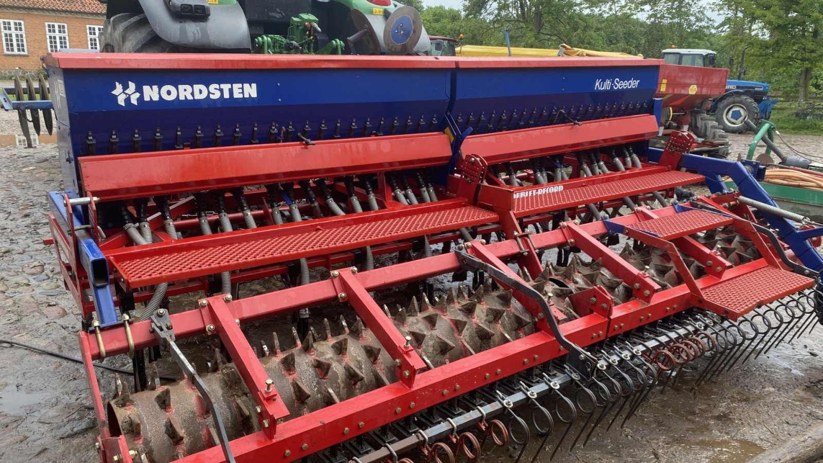 Drillmaschinenkombination tipa Doublet Record Kulti Seeder 4m, Gebrauchtmaschine u øster ulslev (Slika 1)