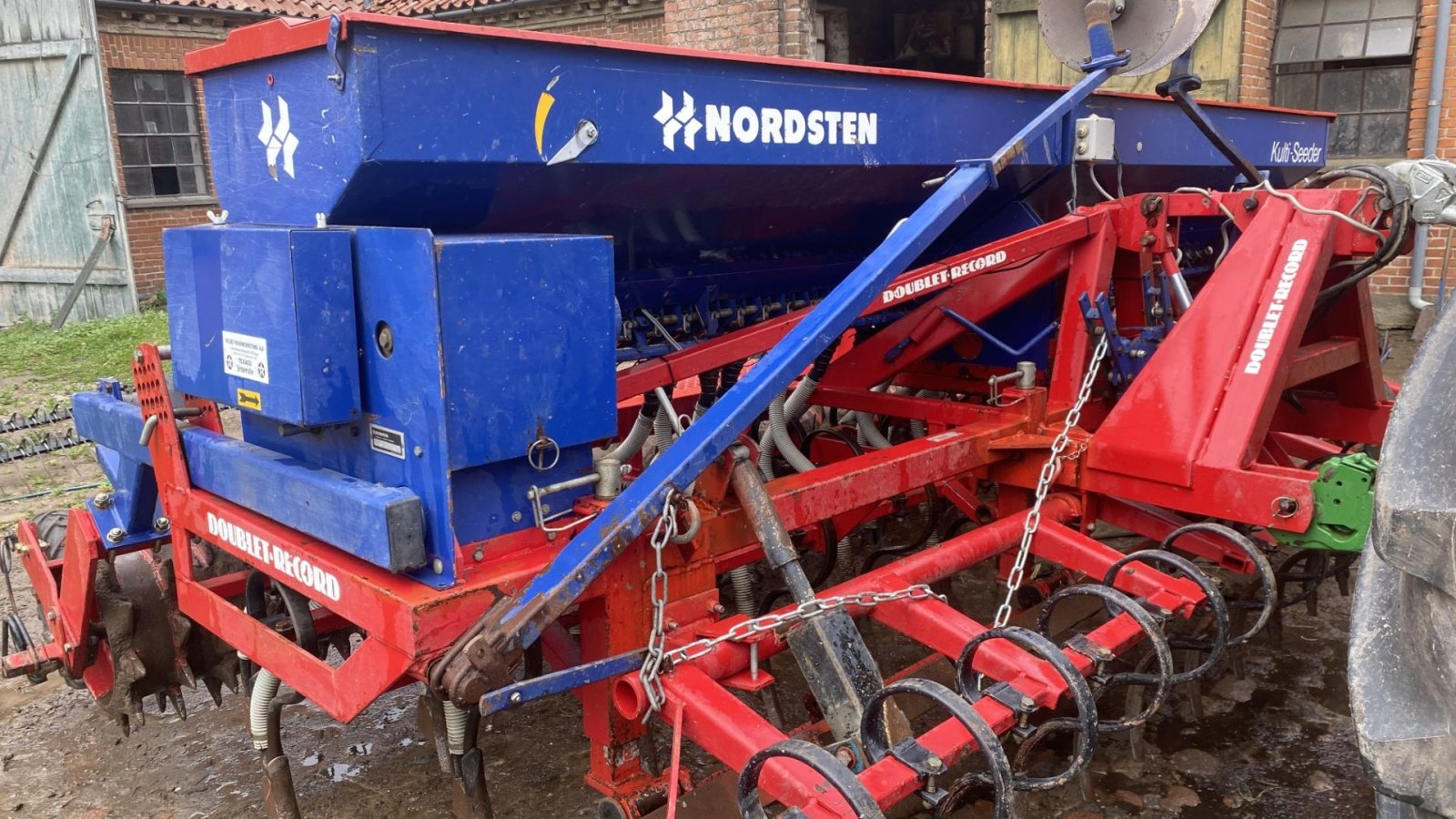 Drillmaschinenkombination tipa Doublet Record Kulti Seeder 4m, Gebrauchtmaschine u øster ulslev (Slika 5)