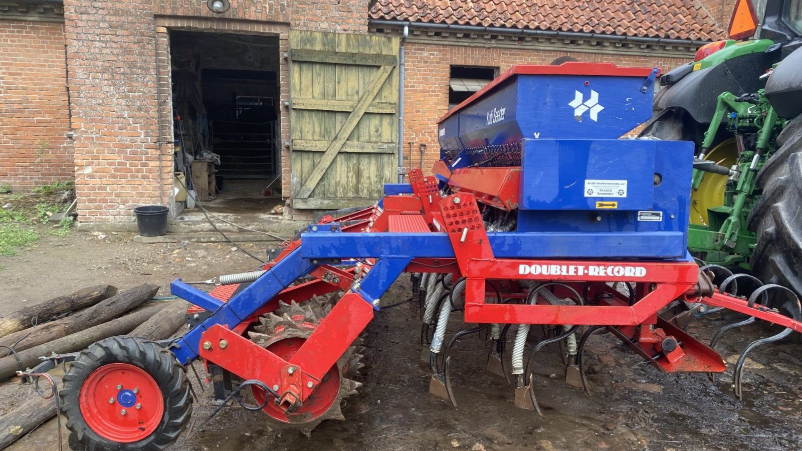 Drillmaschinenkombination tipa Doublet Record Kulti Seeder 4m, Gebrauchtmaschine u øster ulslev (Slika 4)