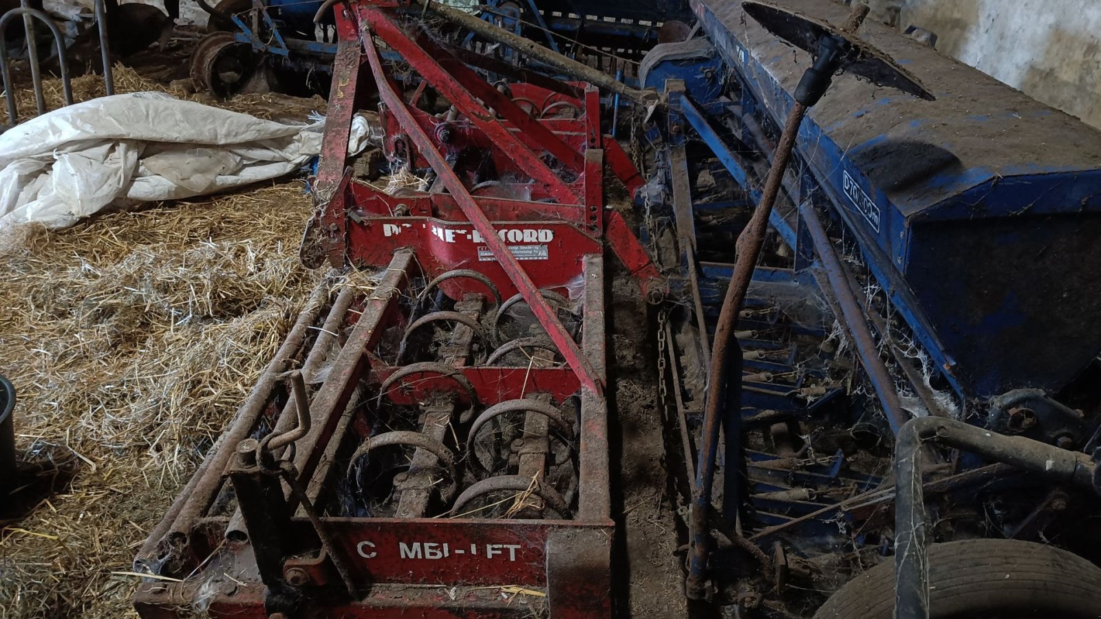 Drillmaschinenkombination van het type Fiona med Doublet-Record harve med 2,5 m Fiona såmaskine til reservedele, Gebrauchtmaschine in Egtved (Foto 2)