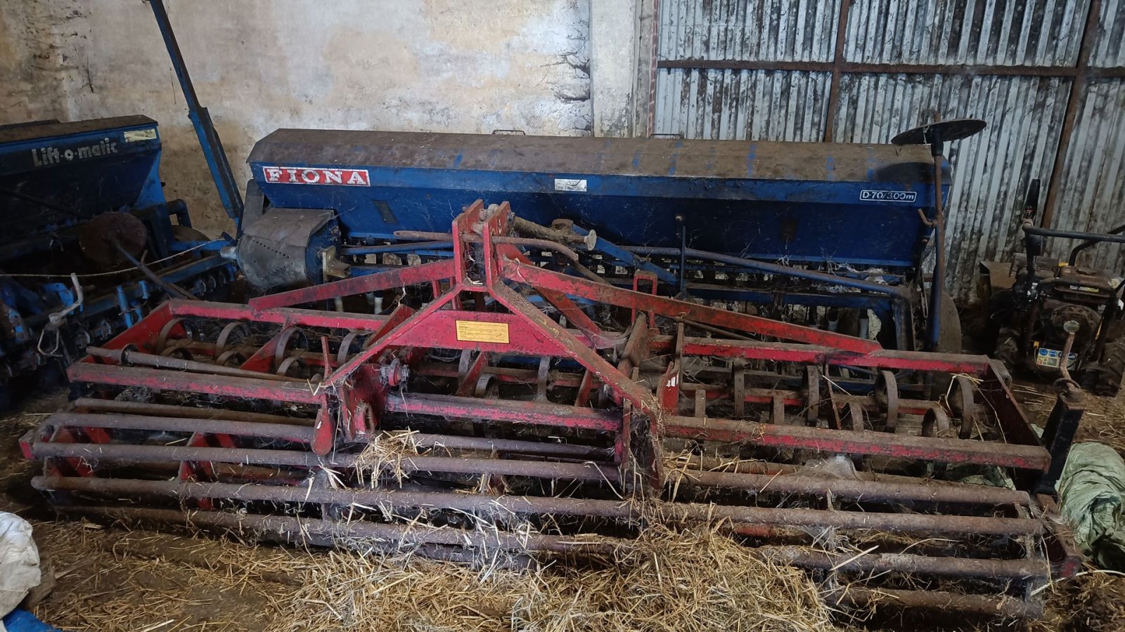 Drillmaschinenkombination van het type Fiona med Doublet-Record harve med 2,5 m Fiona såmaskine til reservedele, Gebrauchtmaschine in Egtved (Foto 1)