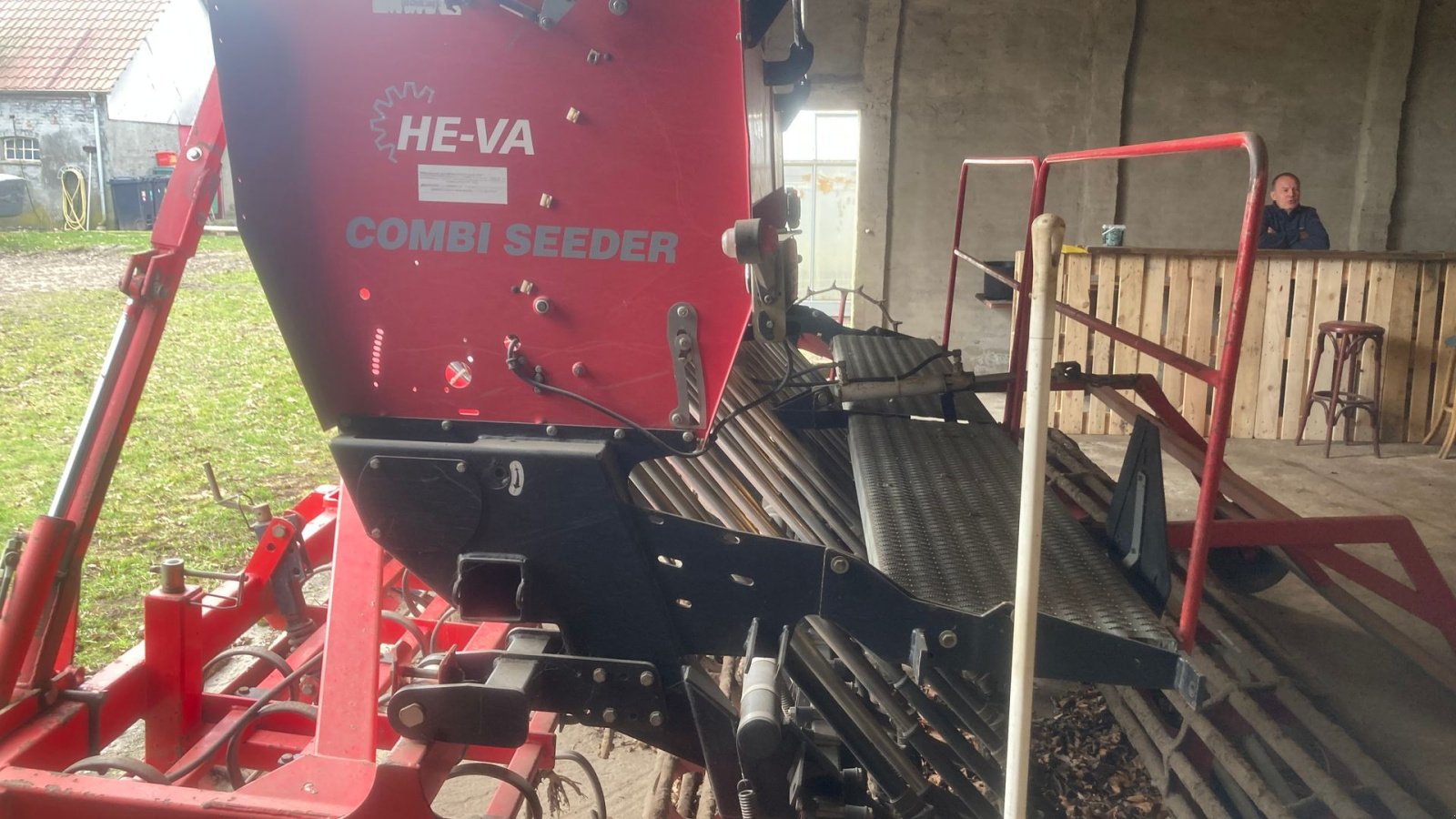 Drillmaschinenkombination от тип HE-VA COMBI SEEDER 4 METER, Gebrauchtmaschine в Skive (Снимка 4)