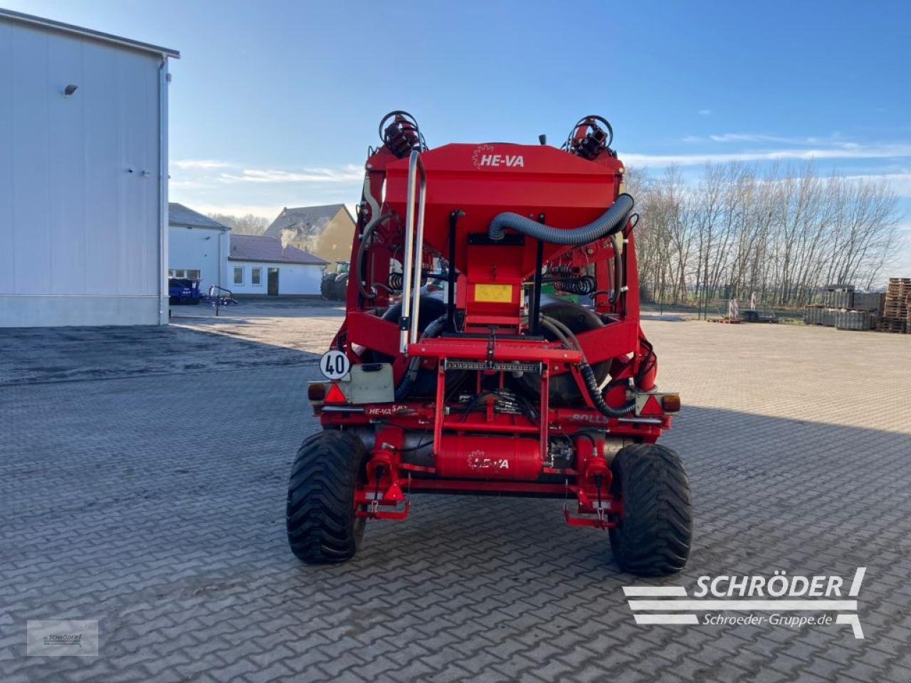 Drillmaschinenkombination του τύπου HE-VA GRASS-ROLLER 6.3 + MULTI SEED, Gebrauchtmaschine σε Jerichow - Kleinmangelsdorf (Φωτογραφία 4)