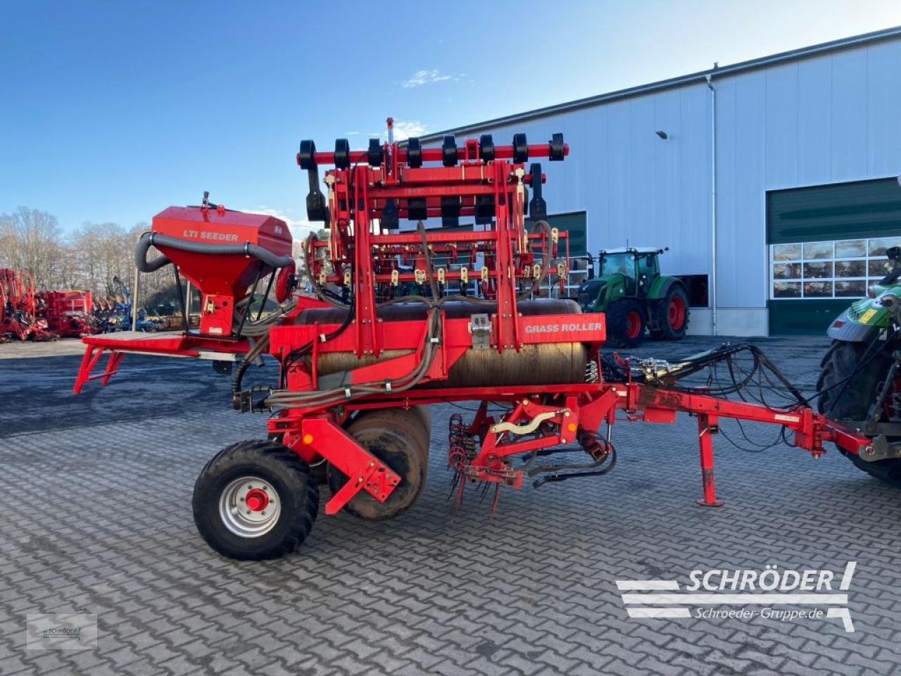 Drillmaschinenkombination του τύπου HE-VA GRASS-ROLLER 6.3 + MULTI SEED, Gebrauchtmaschine σε Jerichow - Kleinmangelsdorf (Φωτογραφία 7)