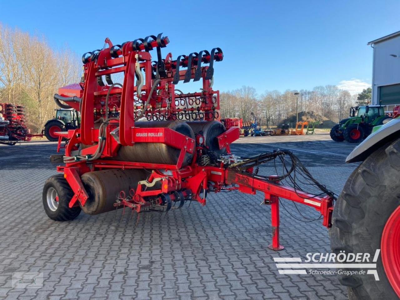 Drillmaschinenkombination του τύπου HE-VA GRASS-ROLLER 6.3 + MULTI SEED, Gebrauchtmaschine σε Jerichow - Kleinmangelsdorf (Φωτογραφία 8)