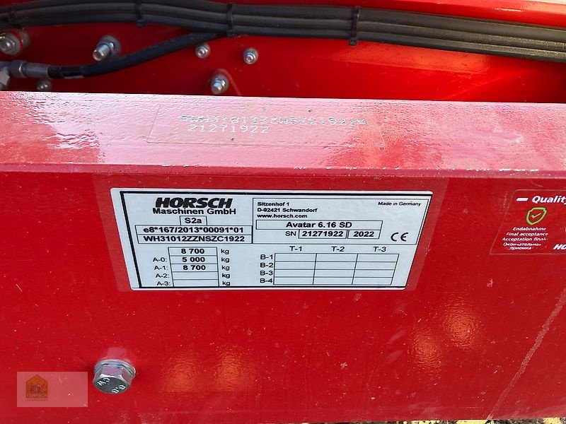 Drillmaschinenkombination tip Horsch Avatar 6.16 SD *Doppeltank*, Vorführmaschine in Salsitz (Poză 19)