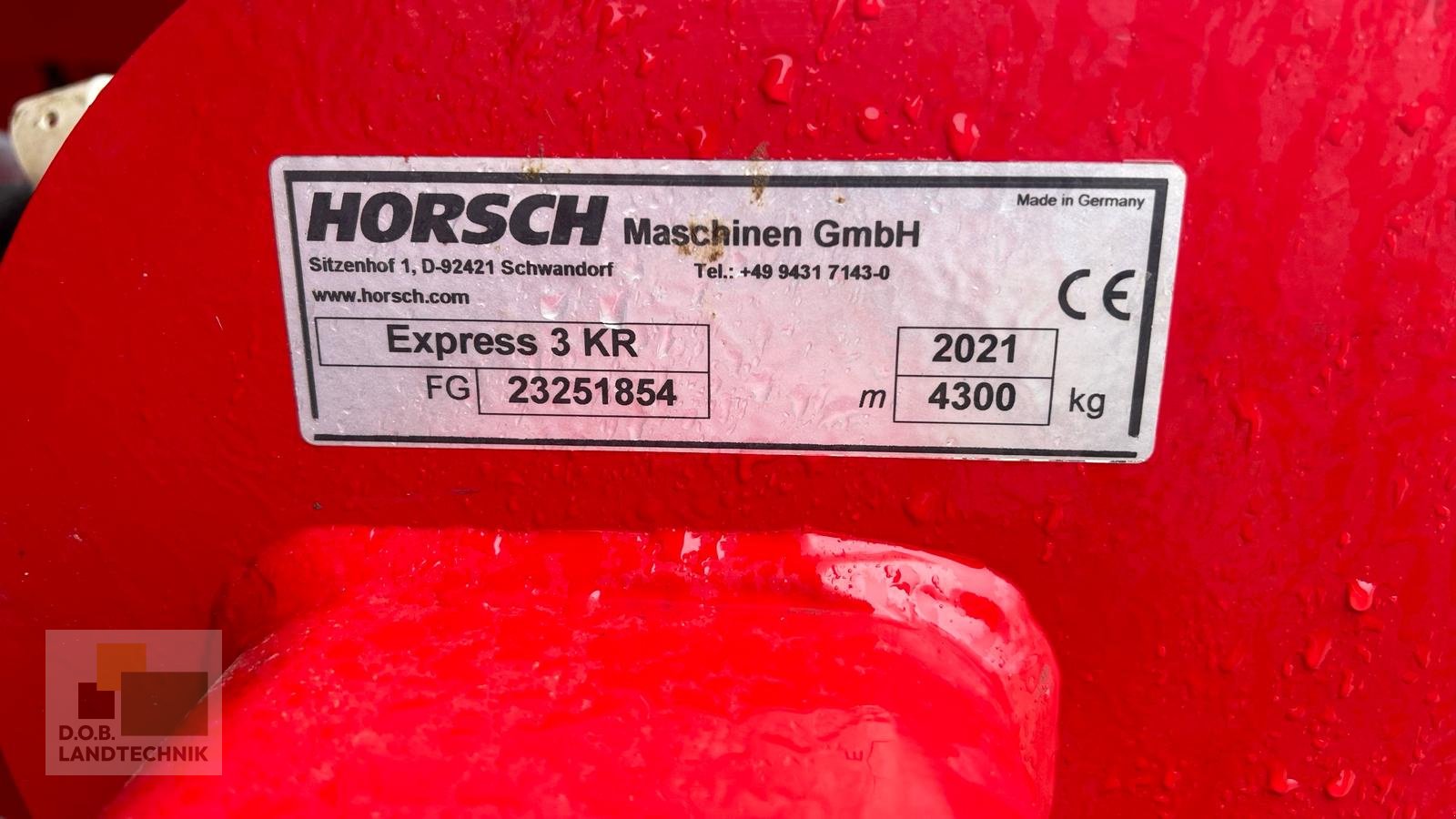 Drillmaschinenkombination tip Horsch Express 3 KR, Gebrauchtmaschine in Leiblfing (Poză 2)