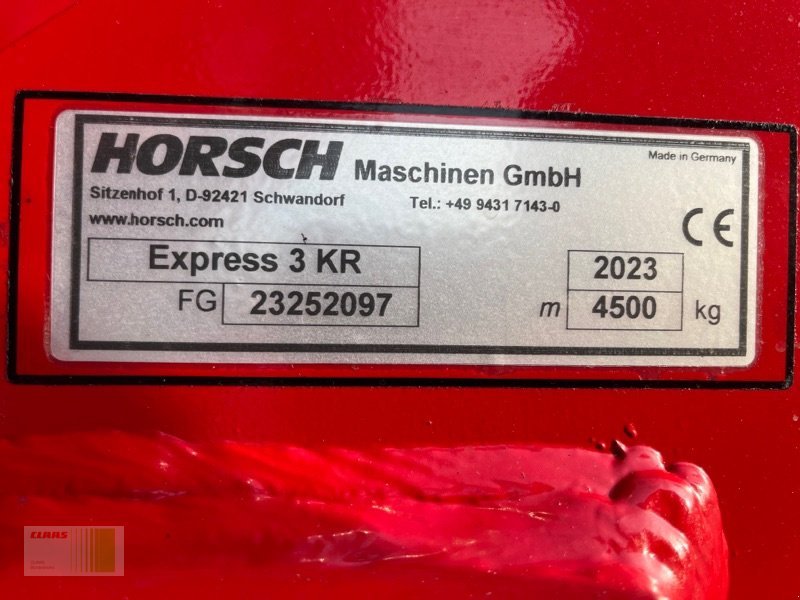 Drillmaschinenkombination типа Horsch Express 3 KR, Neumaschine в Risum-Lindholm (Фотография 6)