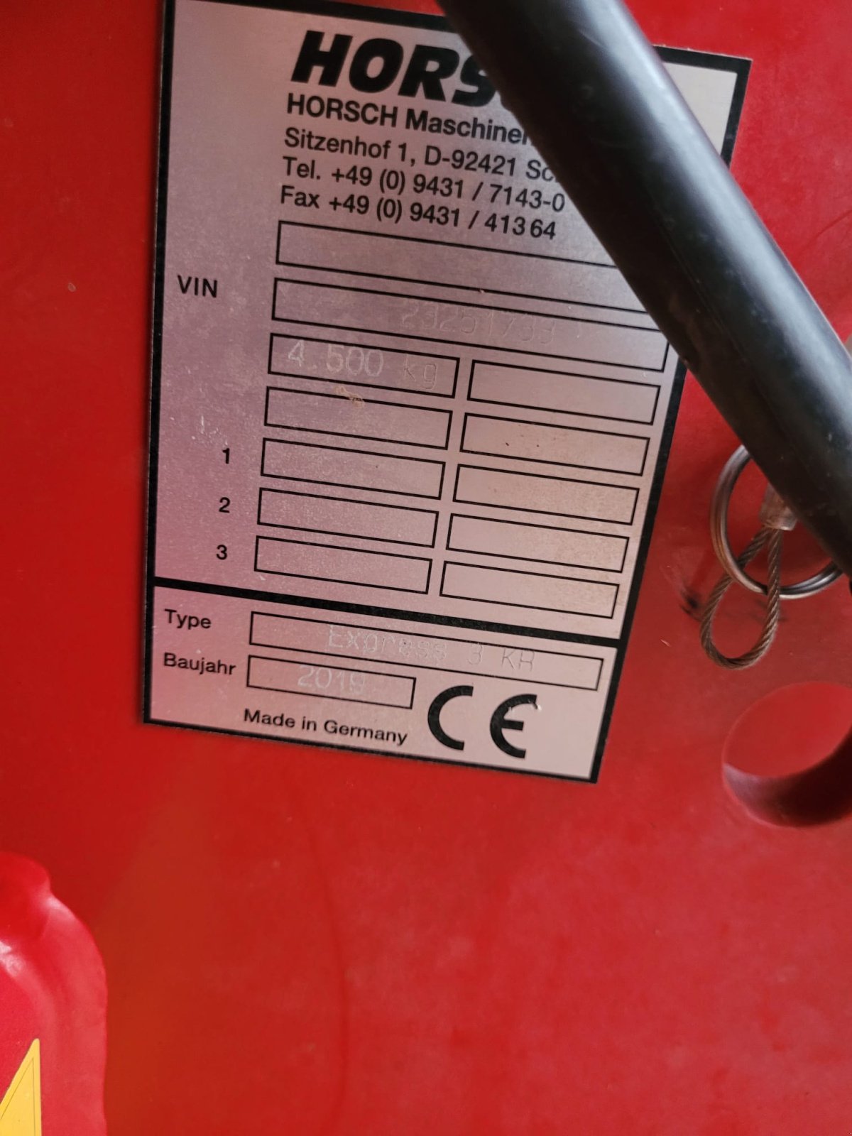 Drillmaschinenkombination des Typs Horsch Express 3 KR, Gebrauchtmaschine in Dinkelsbühl (Bild 4)