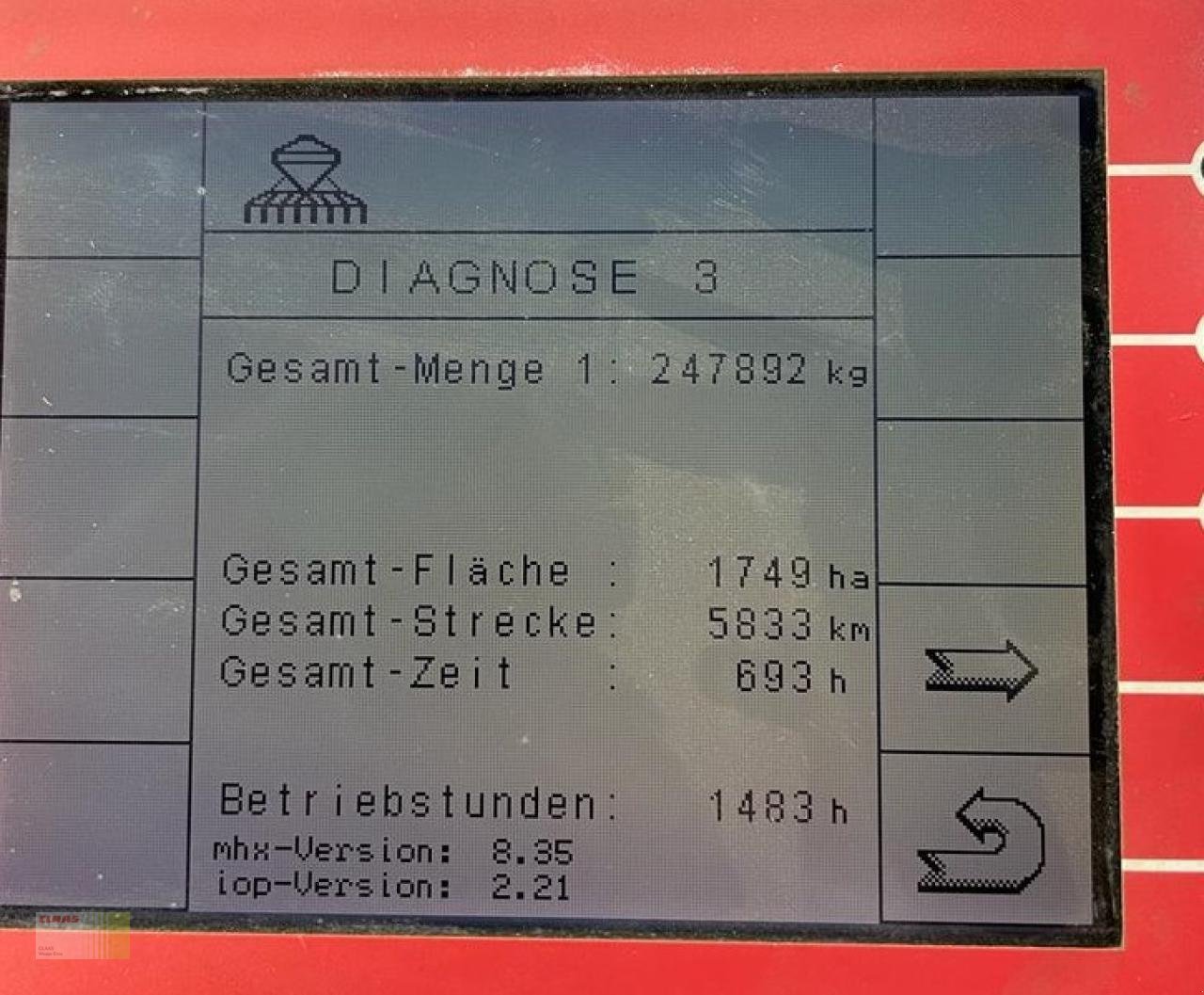 Drillmaschinenkombination typu Horsch EXPRESS 3 TD, Direktsaat, Mulchsaat, nur 1.749 ha. !, Gebrauchtmaschine w Westerstede (Zdjęcie 14)