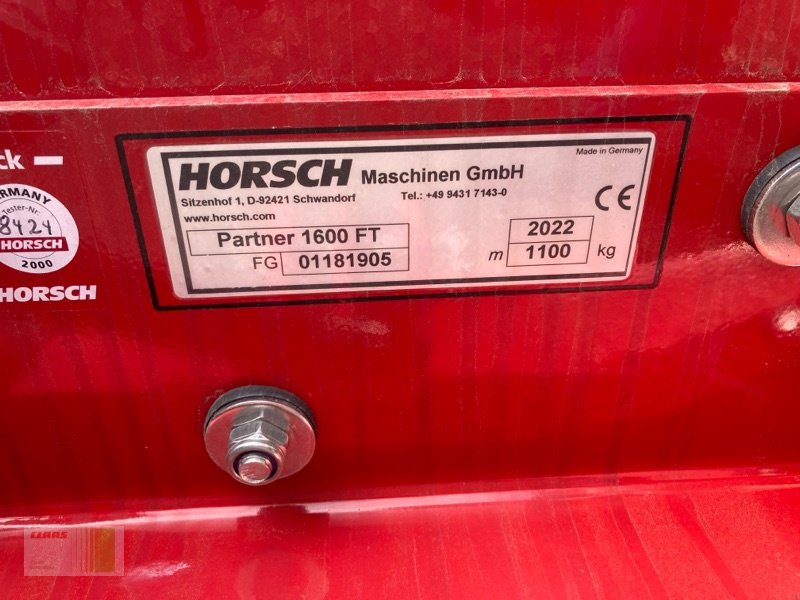 Drillmaschinenkombination des Typs Horsch Express 4 KR + Partner 1600 FT, Neumaschine in Alveslohe (Bild 10)