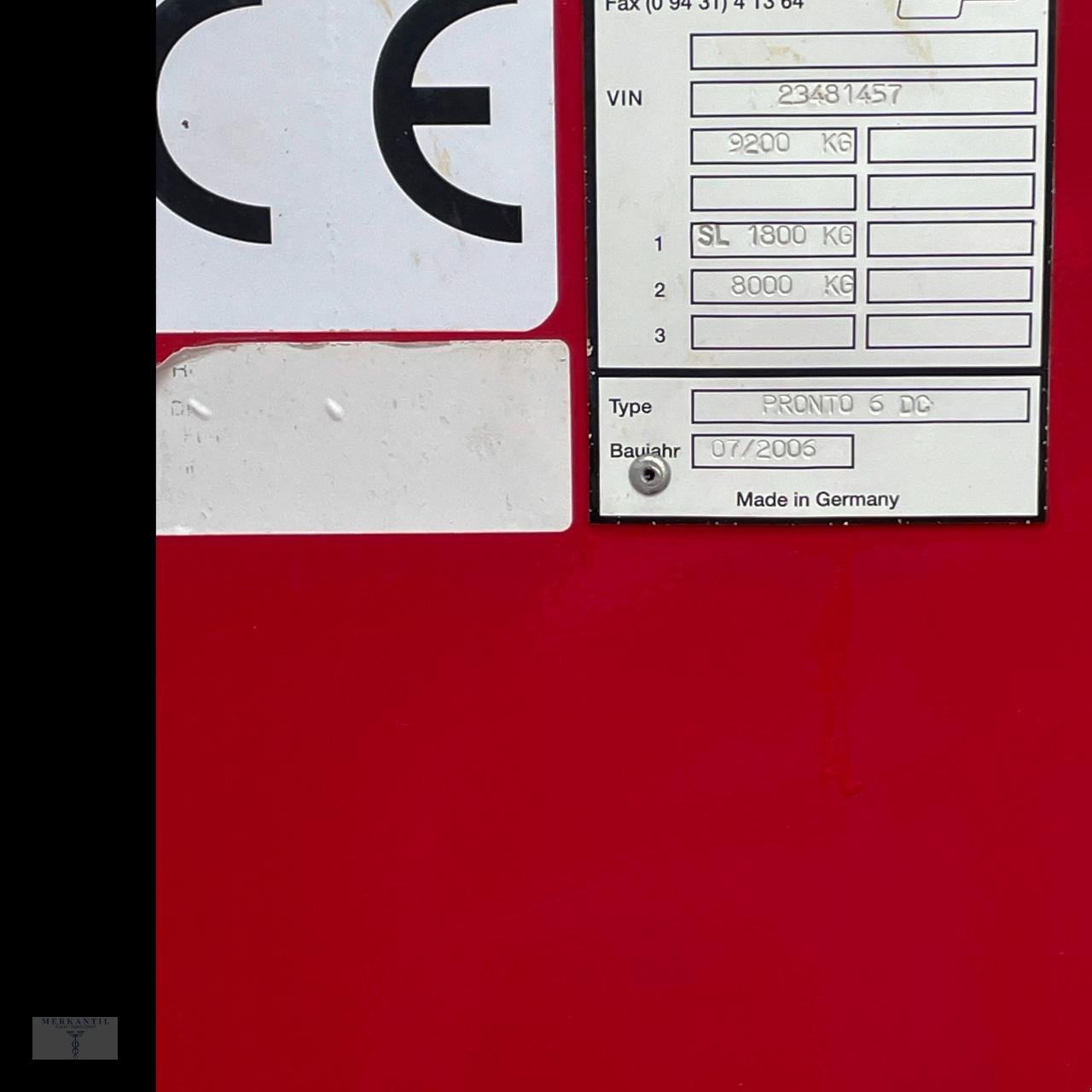 Drillmaschinenkombination del tipo Horsch Pronto 6 DC, Gebrauchtmaschine In Pragsdorf (Immagine 9)