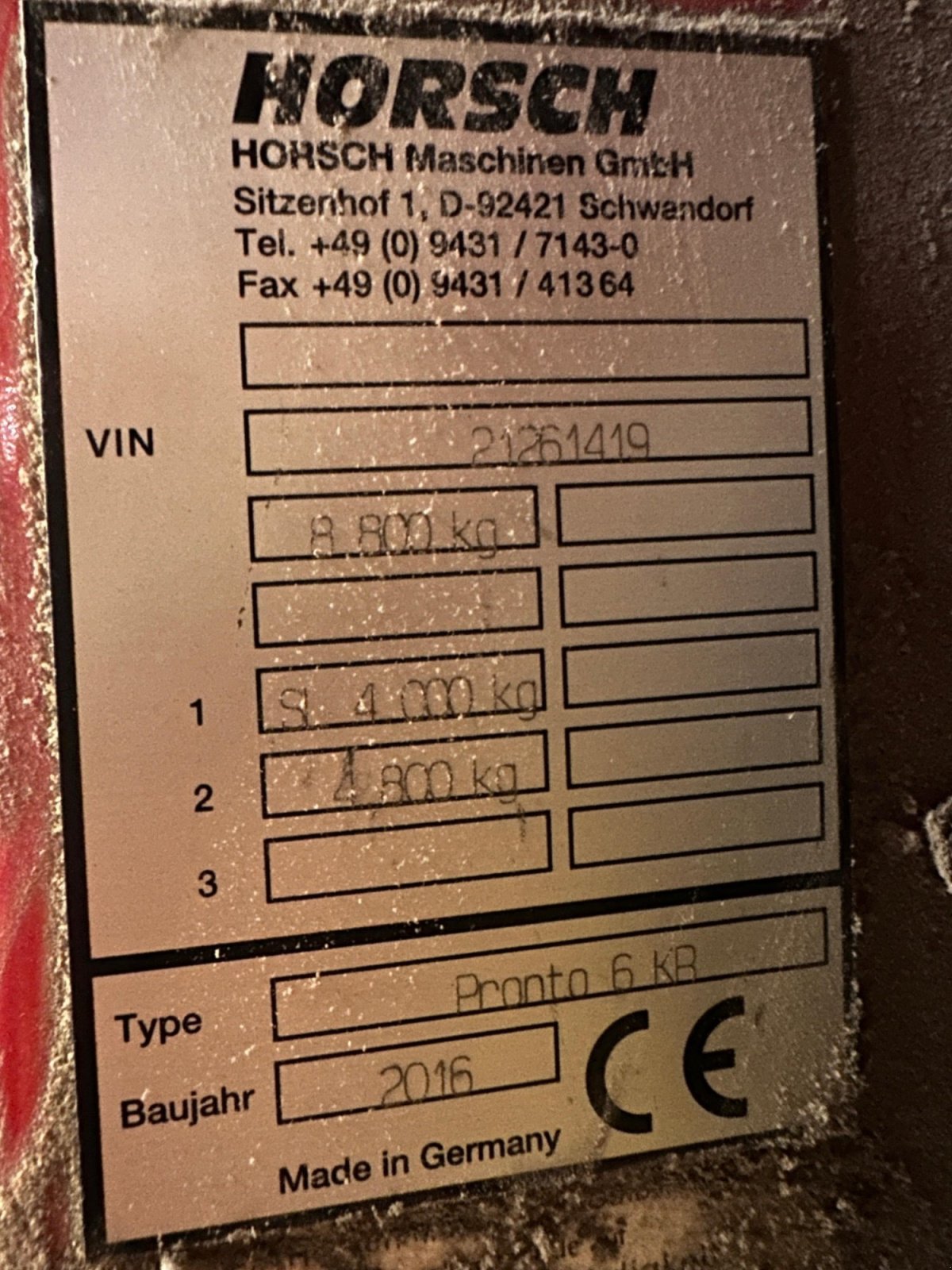 Drillmaschinenkombination του τύπου Horsch Pronto 6 KR, Gebrauchtmaschine σε Aschersleben (Φωτογραφία 8)