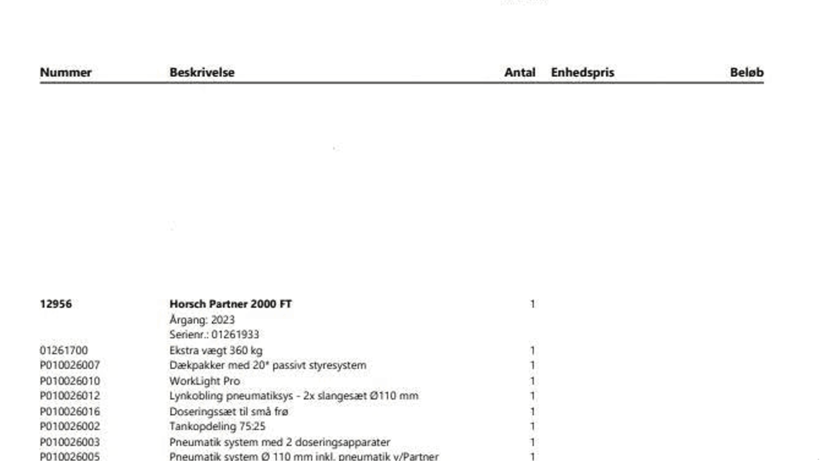 Drillmaschinenkombination typu Horsch Sonstiges, Gebrauchtmaschine v Brørup (Obrázek 9)