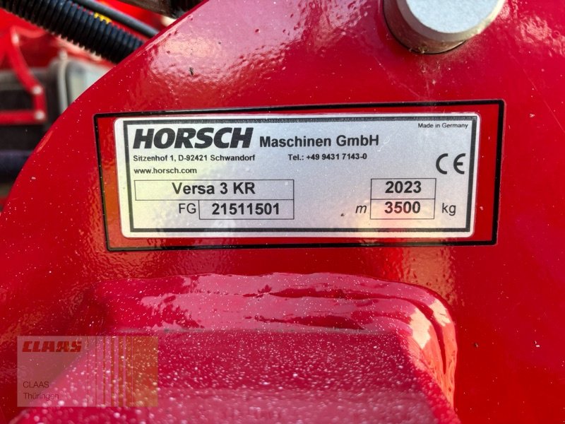 Drillmaschinenkombination del tipo Horsch Versa 3 KR, Neumaschine en Ebeleben (Imagen 5)