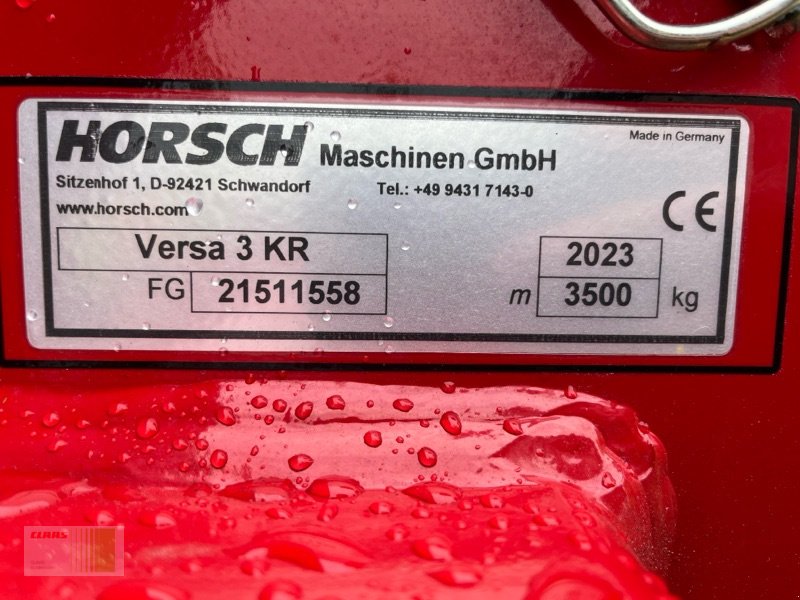 Drillmaschinenkombination of the type Horsch Versa 3 KR, Neumaschine in Risum-Lindholm (Picture 5)