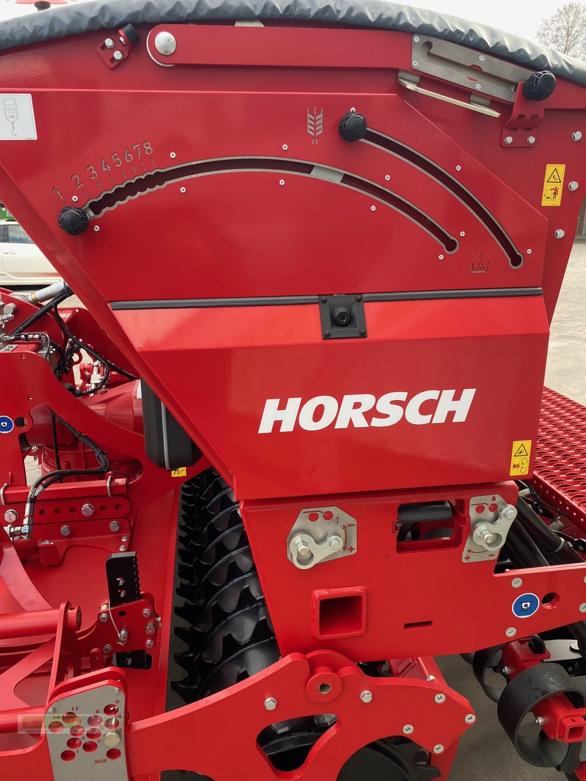 Drillmaschinenkombination del tipo Horsch Versa 3 KR, Neumaschine In Tirschenreuth (Immagine 4)