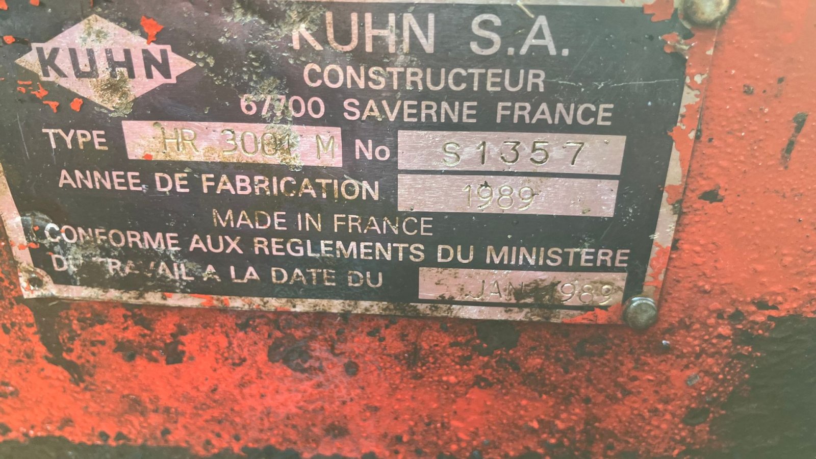 Drillmaschinenkombination του τύπου Kuhn HR 3001 M med Fiona Apollo, Gebrauchtmaschine σε Roskilde (Φωτογραφία 6)