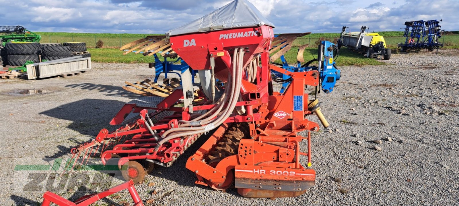 Drillmaschinenkombination typu Kuhn HR 3002D +Accord DA Pneumatic, Gebrauchtmaschine w Giebelstadt-Euerhausen (Zdjęcie 1)