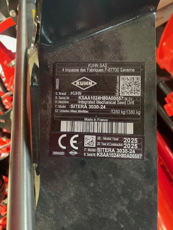 Drillmaschinenkombination des Typs Kuhn HR 3020, Neumaschine in Thanstein (Bild 3)