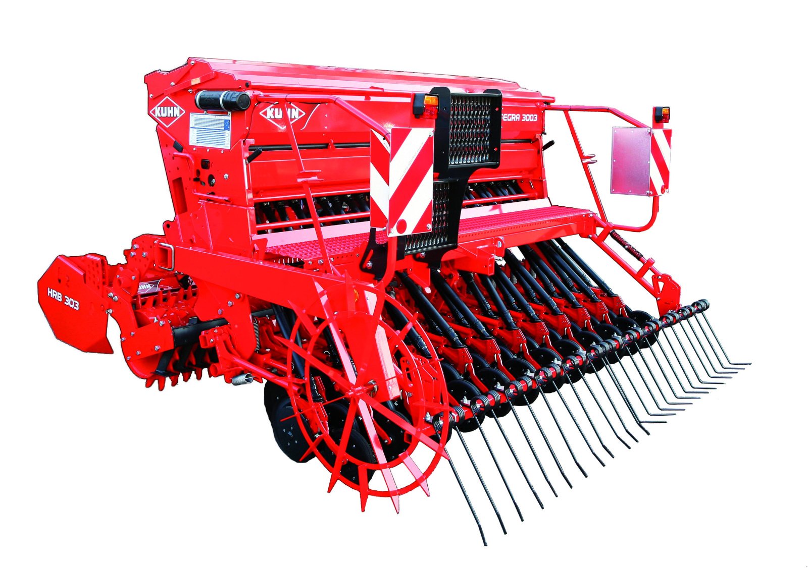 Drillmaschinenkombination del tipo Kuhn HR 304 D + Integra 3003 24 SD, Gebrauchtmaschine In Mittelrüsselbach (Immagine 2)