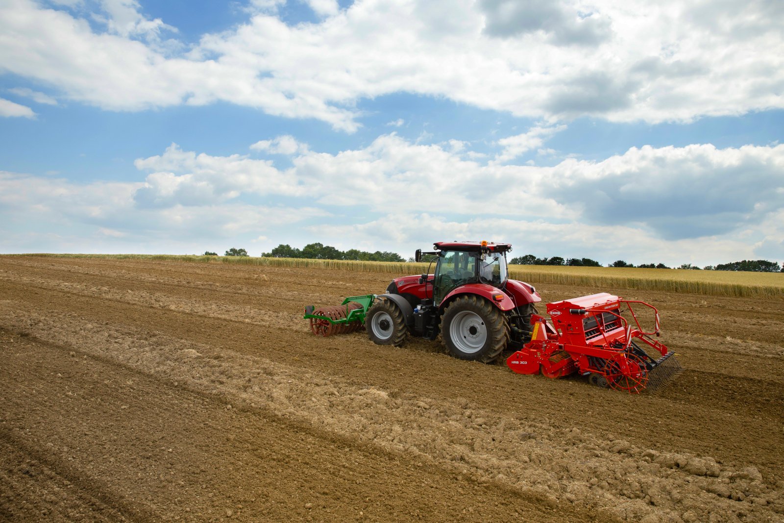 Drillmaschinenkombination del tipo Kuhn HR 304 D + Integra 3003 24 SD, Gebrauchtmaschine In Mittelrüsselbach (Immagine 9)