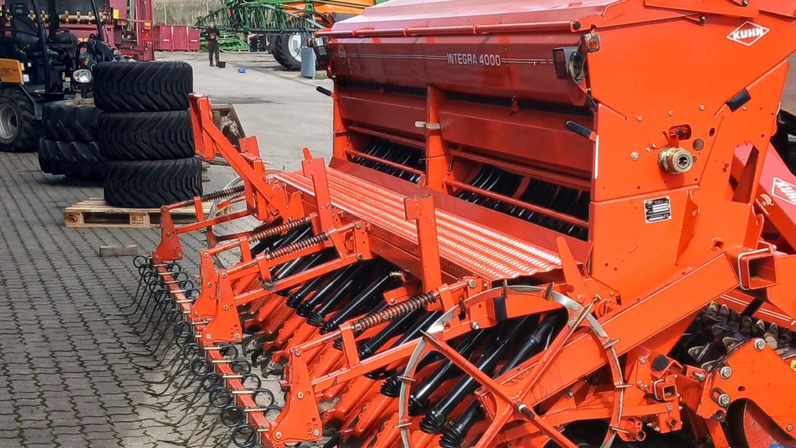 Drillmaschinenkombination του τύπου Kuhn HR 4003 + Integra 4000, Gebrauchtmaschine σε Horsens (Φωτογραφία 5)